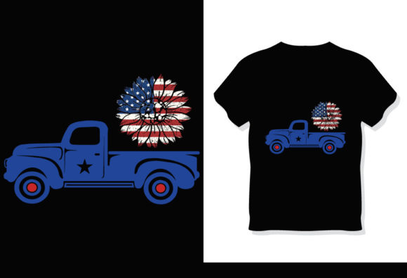 4th July Tshirt Design 12: A Versatile Template for Creative Projects