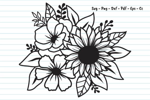 Flower Svg, Flowers V.2: A Powerful Tool for Creative Designers