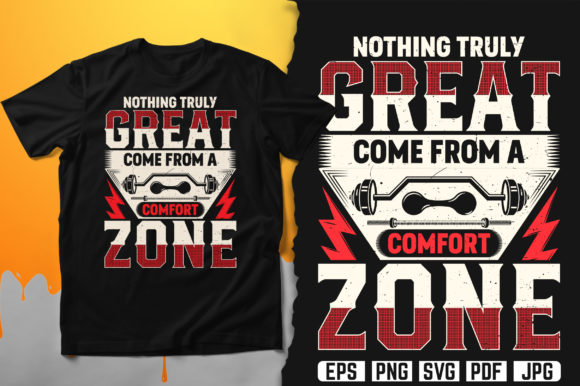 Gym Workout T-Shirt Design