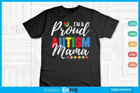 I'm a Proud Autism Mama Puzzle Mom
