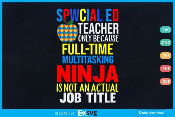 Special Education Teacher Puzzle Autism: A Creative Tool for Awareness and Support
