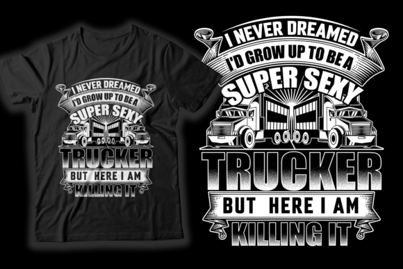 Truck T-Shirt Design: A Creative and Versatile Print Design Solution