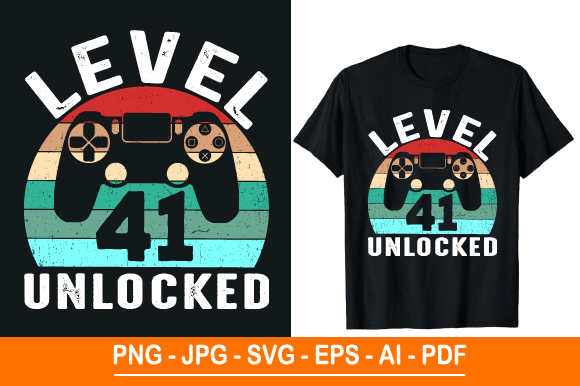 Welcome to My Store: Level 41 Unlocked T-Shirt Design